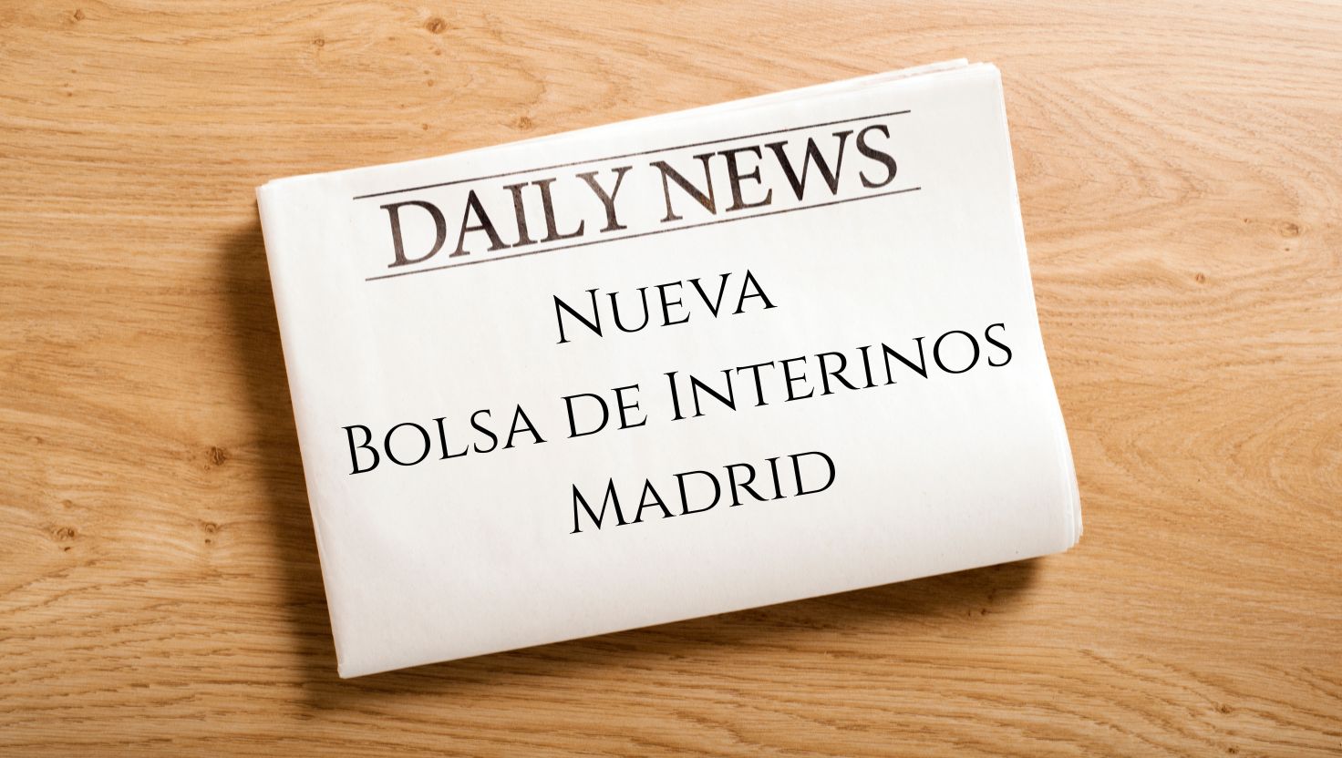 La Comunidad de Madrid abre nuevas bolsas de interinos para trabajar en la Administración de Justicia [2025]