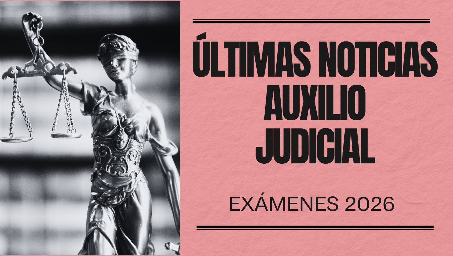 Listados de aprobados en Auxilio Judicial. Examen del 27/09/2025